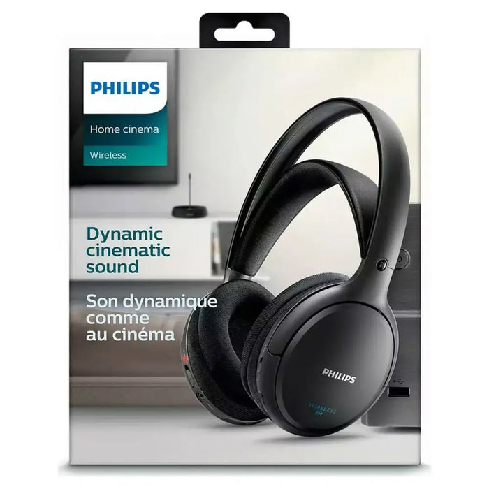 Headphones with Headband Philips SHC5200/10 Black Wireless - Електроника Периферни и резервни части<<<Компютри|