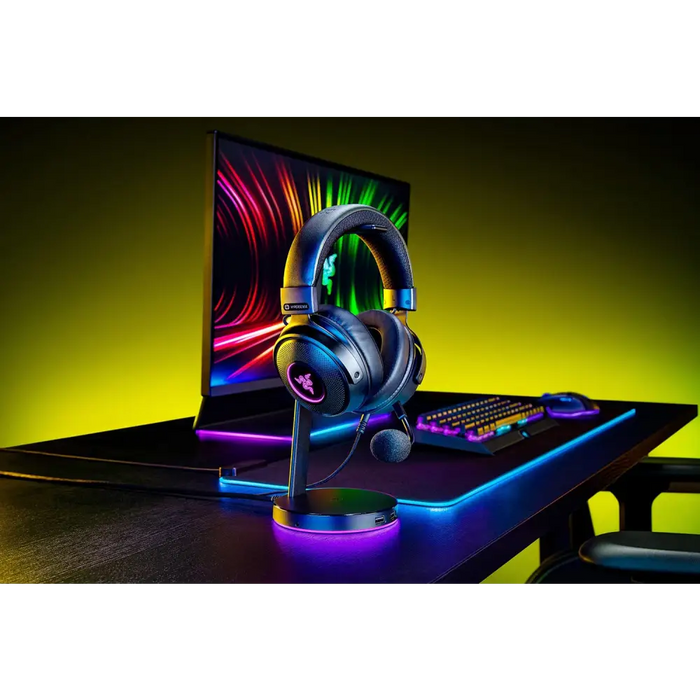 Headphones with Headband Razer Kraken V3 HyperSense Black - HeadphonesGAM-SLU<<<PC GamingGAM<<<ActionPL&&&Електроника