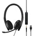 Headphones with Microphone Epos 1000916 Black - HeadphonesPER-SLU<<<Input / Output DevicesPER<<<ActionPL&&&Електроника