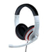 Headphones with Microphone GEMBIRD MHS-03-WTRDBK White - Електроника Периферни и резервни части<<<Компютри|