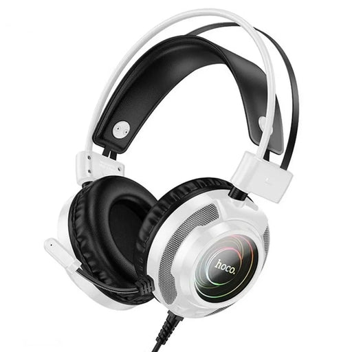 Headphones with Microphone Hoco W110 White Black - Микрофони и слушалки<<<Електроника Периферни и резервни