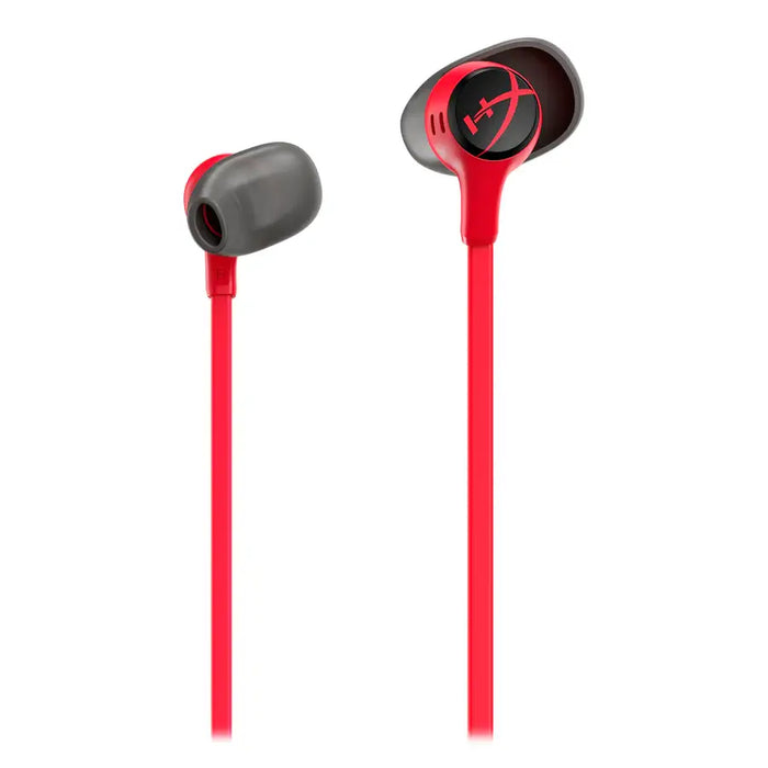 Headphones with Microphone HyperX Earbuds II Red - Геймърски слушалки<<<Геймърска периферия<<<ValiAPI&&&Електроника