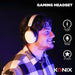 Headphones with Microphone KONIX White - Микрофони и слушалки<<<Електроника Периферни и резервни части<<<Компютри|