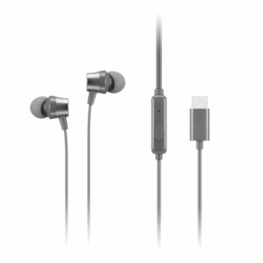 Headphones with Microphone Lenovo GXD1J77353 Grey - Слушалки с Микрофон<<<Електроника Телефони и таблети<<<Компютри|