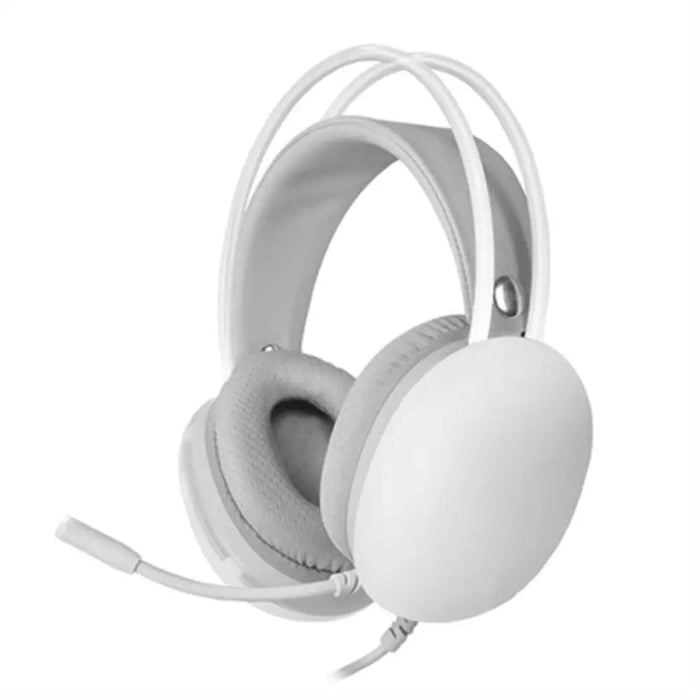 Headphones with Microphone Mars Gaming MH-GLOW White RGB - Електроника Телефони и таблети<<<Компютри|