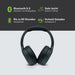 Headphones with Microphone Muse M295ANC Black Grey - Електроника Периферни и резервни части<<<Компютри|