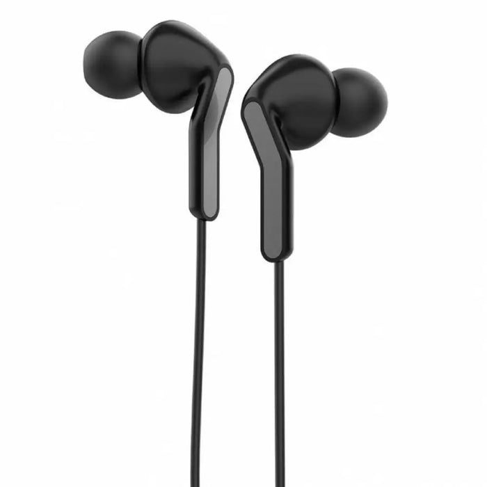 Headphones with Microphone Muvit MCHPH0004 Black - Електроника Периферни и резервни части<<<Компютри|