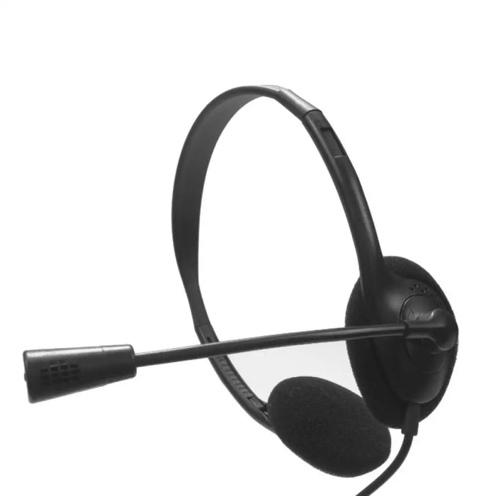 Headphones with Microphone Nilox NXAU0000002 Black - Електроника Периферни и резервни части<<<Компютри|