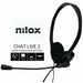 Headphones with Microphone Nilox NXCM0000004 Black - Електроника Периферни и резервни части<<<Компютри|