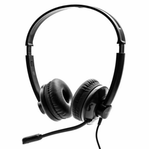 Headphones with Microphone Nilox USB Black - Електроника Телефони и таблети<<<Компютри| Електроника<<<BigBuy&&&Слушалки