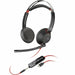 Headphones with Microphone Poly 8X231A6 Black - Електроника Периферни и резервни части<<<Компютри|