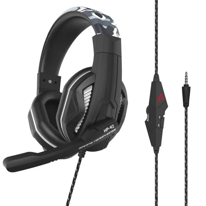 Headphones with microphone SteelPlay HP42 - ICE CAMO (PS4/MULTI) OVER-EAR - Слушалки<<<Аудио<<<ТВ Аудио