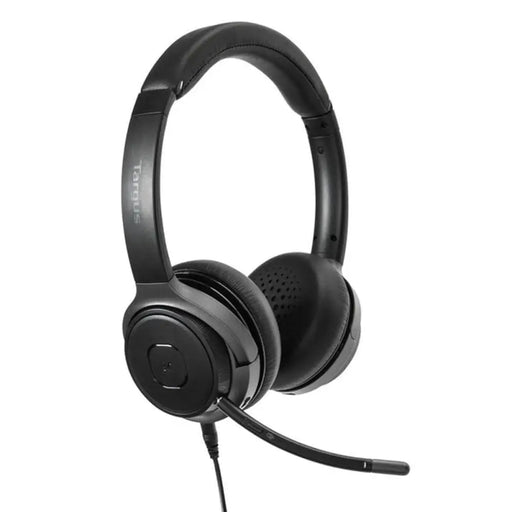 Headphones with Microphone Targus AEH104GL Black - Електроника Телефони и таблети<<<Компютри|