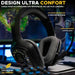 Headphones with Microphone The G-Lab KORP COBALT 7.1 - Електроника Периферни и резервни части<<<Компютри|
