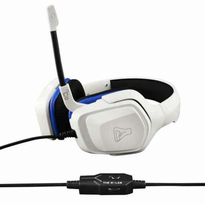 Headphones with Microphone The G-Lab KORP-COBALT-W White Wireless - Електроника Телефони и таблети<<<Компютри|