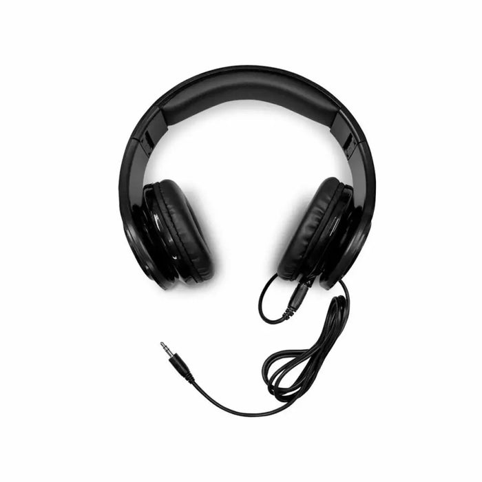 Headphones with Microphone Urban Factory HLP03UF Black - Електроника Периферни и резервни части<<<Компютри|