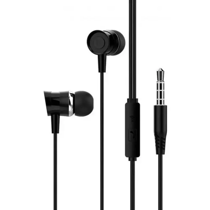 Headphones XO EP20 66939 Music Earphone Black - Аудио слушалки<<<Телевизори Аудио и видео<<<TechMart&&&Аудио