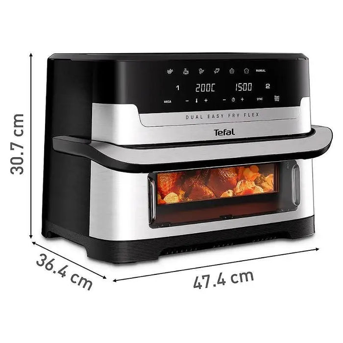 Healthy cooking device Tefal EY922DE0 Dual Easy Fry Flex - Уреди за здравословно готвене<<<За кухнята<<<Малки