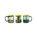 Heat Reveal Mug Good Loot Cyberpunk 2077 Game Art Chronicles - V & Edward Hopper 450 ml Black Yellow