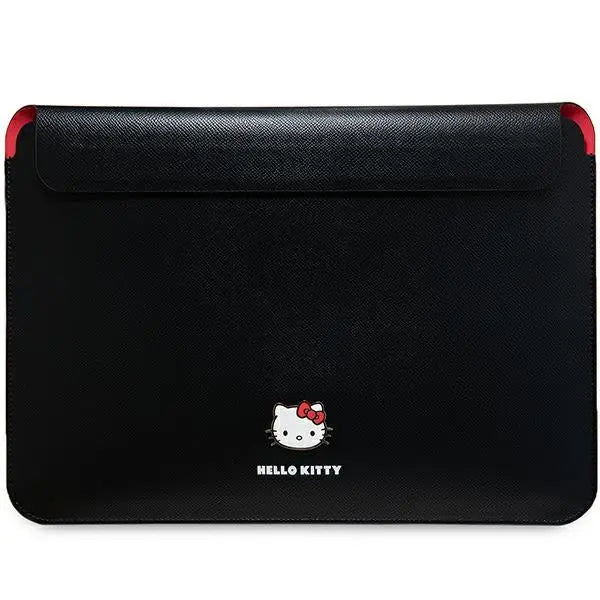 Hello Kitty PU Metal Logo case for a 14’’ laptop - black - Laptop bags<<<HurtelXML
