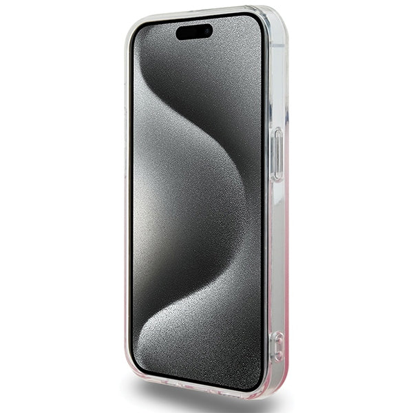 Hello Kitty IML Gradient Electrop Kitty Head case for iPhone 13 Pro Max - pink