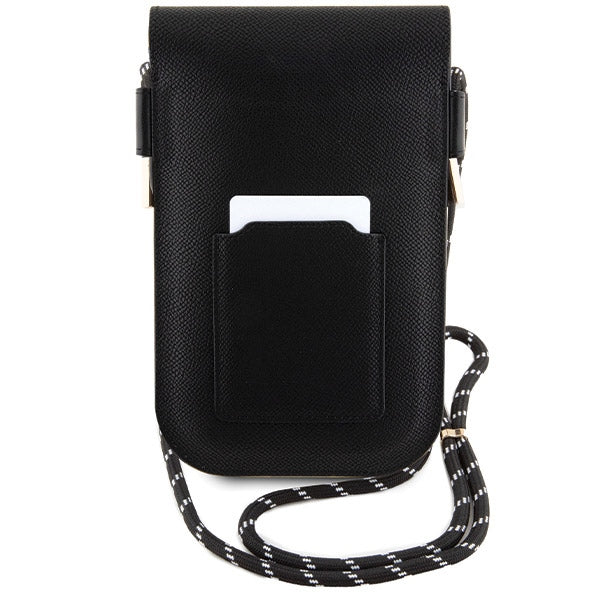 Hello Kitty Leather Hiding Kitty Cord bag - black