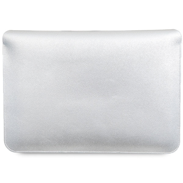 Hello Kitty PU Metal Logo case for a 14" laptop - silver