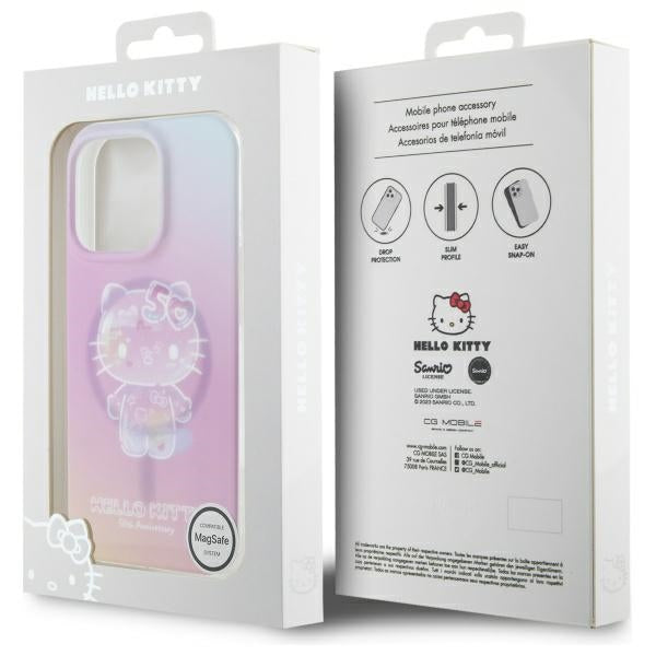 Hello Kitty IML 50th Anniversary Magsafe iPhone 16 Pro Case - Pink