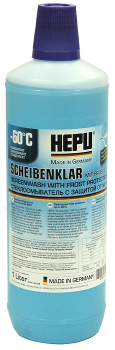 Течност за чистачки HEPU -60°C 1 л.