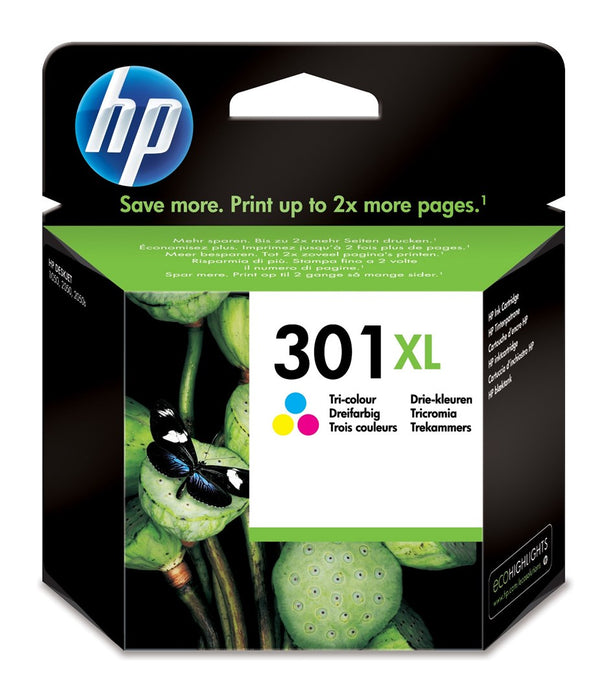HP 301XL original Ink cartridge CH564EE UUS tri-colour high capacity 330 pages 1-pack