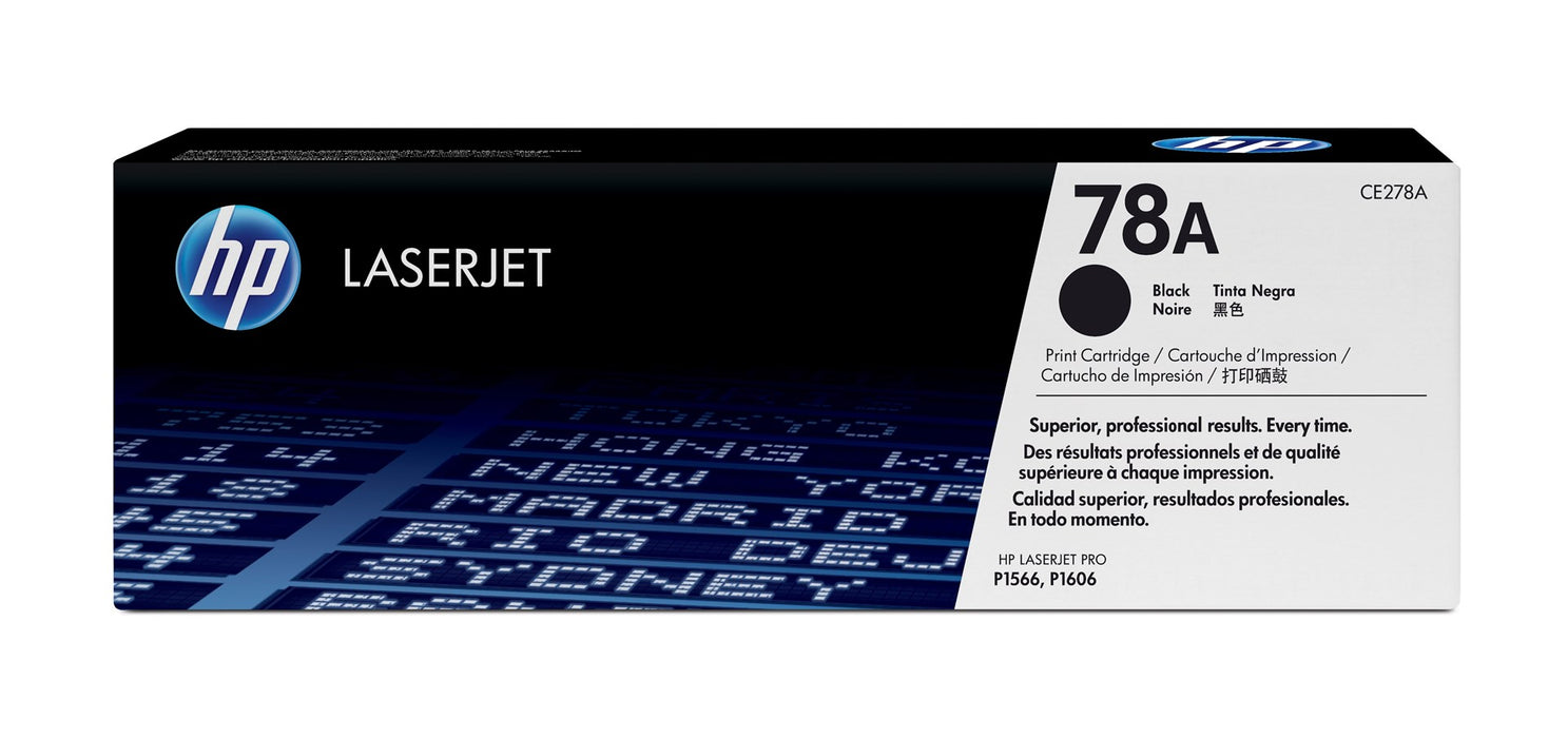 HP 78A Black LaserJet Toner Cartridge
