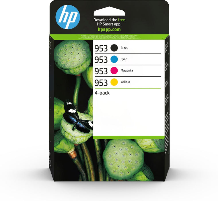 HP 953 CMYK Original Ink Cartridge 4-Pack