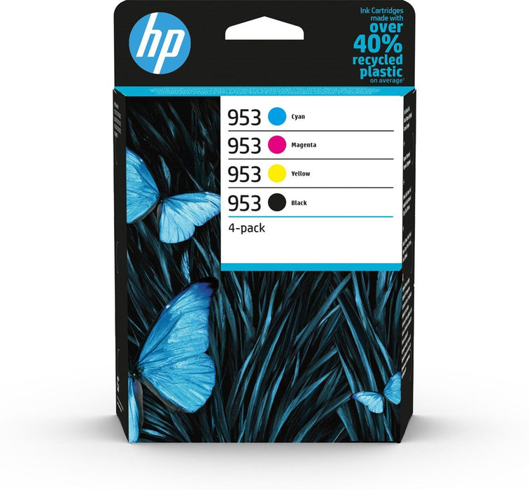 HP 953 CMYK Original Ink Cartridge 4-Pack