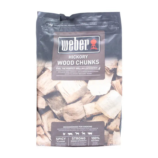 HICKORY SMOKING PIECES 1.5KG WEBER - Оборудване барбекю<<<Барбекю<<<Градина<<<Praktiker&&&Въглища и