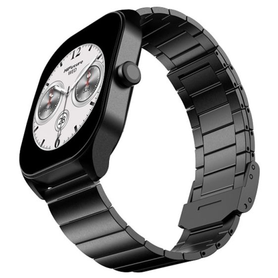 Smart watch HiFuture Apex black, 2.04" AMOLED display, sleep monitor, health monitor, sports mode, IP68 waterproof