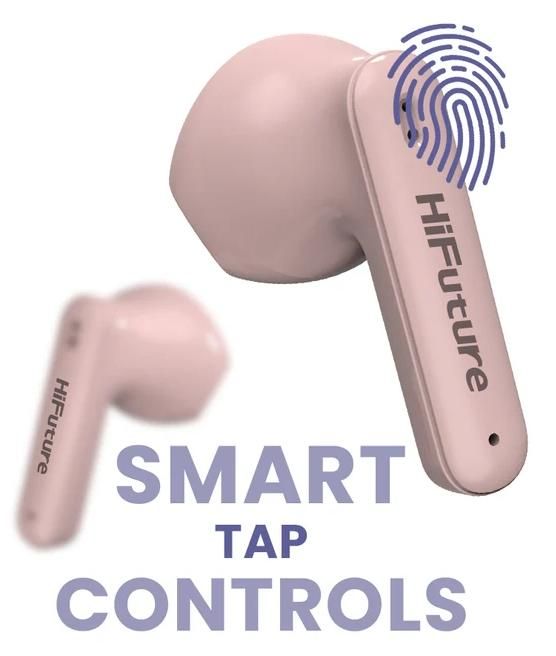 Wireless headphones HiFuture Sonic Colorbuds 2 pink