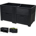 HIGH GARDEN BED 150X76X78CM Y54401010 - Арки стойки и лехи<<<Саксии кашпи и цветарници<<<Градина<<<Praktiker