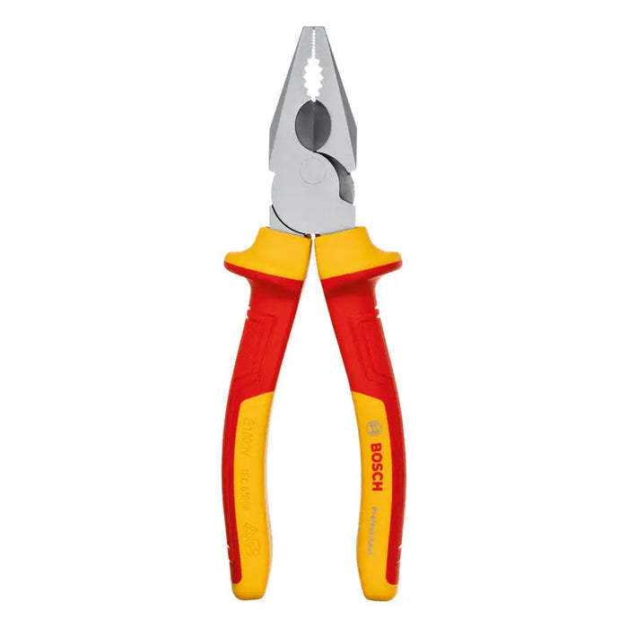 HIGH VOLTAGE COMBINATION PLIERS BOSCH PROFESSIONAL 180 MM - Клещи<<<Ръчни инструменти<<<Инструменти и