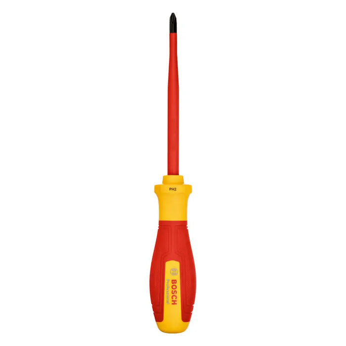 HIGH VOLTAGE SCREWDRIVER PH2 BOSCH PROFESSIONAL 6 X 125 MM - Отвертки<<<Ръчни инструменти<<<Инструменти и