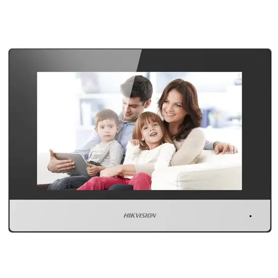 Hikvision DS-KH6320-TE1 video intercom system 17.8 cm (7’’) Black Grey - MonitorsSDO-MON<<<Door entry