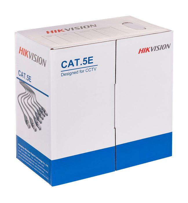 Hikvision DS-PL-5E networking cable Grey 305 m Cat5e U/UTP (UTP)