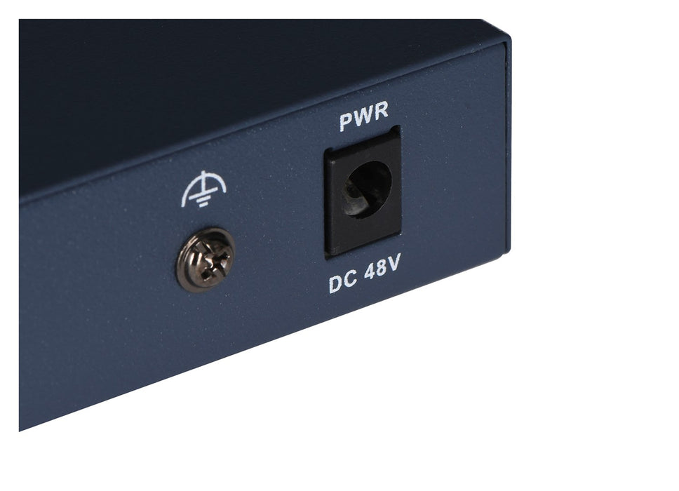 HikVision 6 Port Fast Ethernet Unmanaged POE Switch, 4x 10/100 Mbps PoE port, 2x 10/100 Mbps RJ45 port, Power Budget 60W, Up to 300 m Long Range PoE Transmission