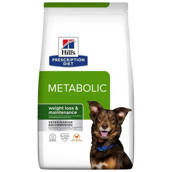 HILL’S PRESCRIPTION DIET Canine Metabolic Dry dog food Chicken 12 kg - Dry foodDLP-KAS<<<For the dogDLP<<<ActionPL