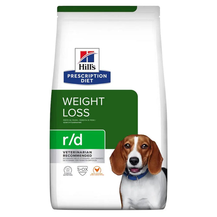 HILL’S PRESCRIPTION DIET Canine r/d Dry dog food Chicken 1,5 kg - Dry foodDLP-KAS<<<For the dogDLP<<<ActionPL