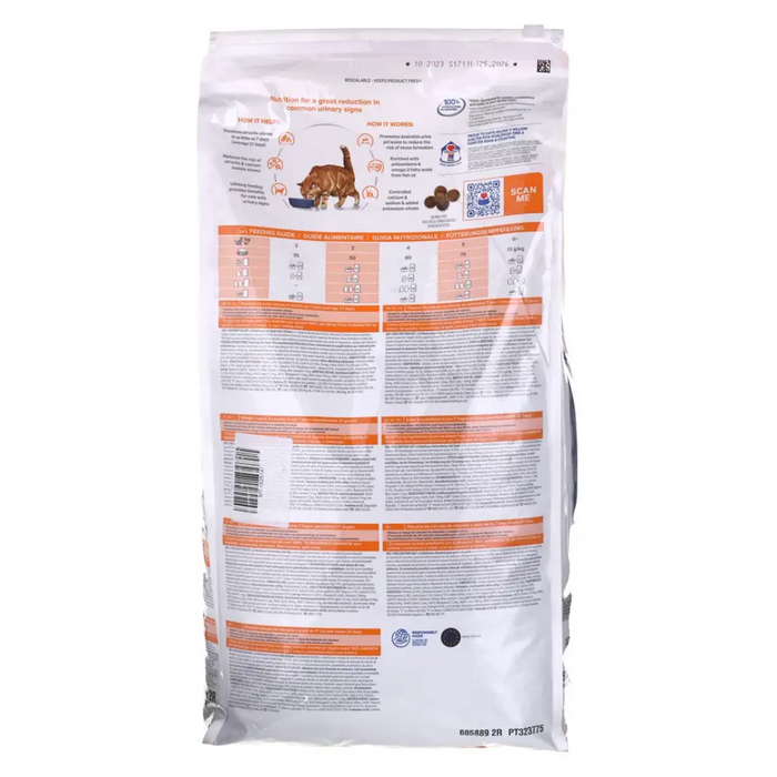 HILL’S PRESCRIPTION DIET Feline c/d Urinary Care Multicare Dry cat food Chicken 8 kg - Dry foodDLP-KAS<<<For