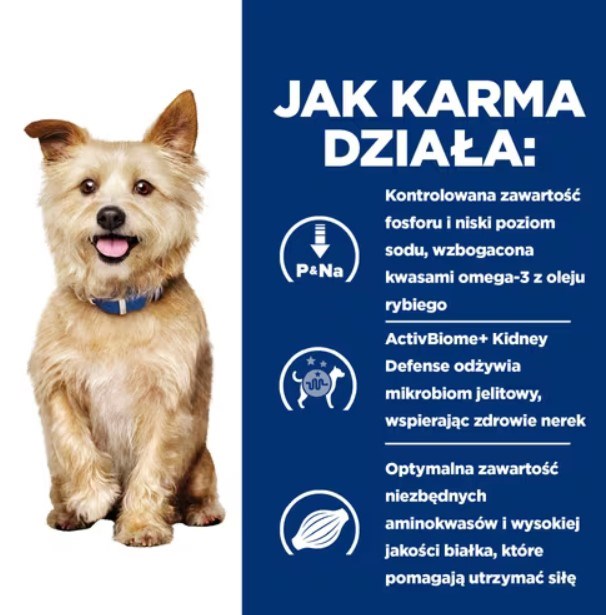 Hill's PD K/D Kidney Care Original - dry dog food - 4kg
