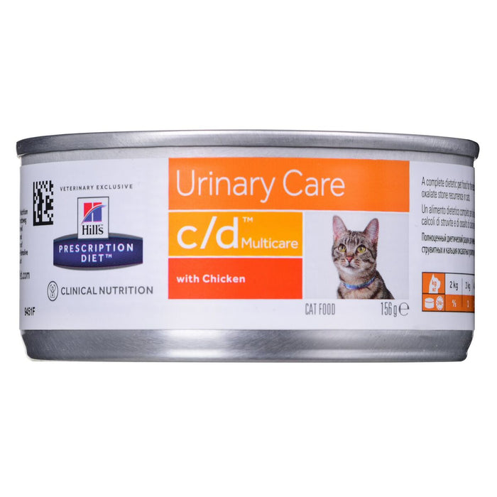 Cat food Hill's PRESCRIPTION DIET c/d Chicken Pig 156 g