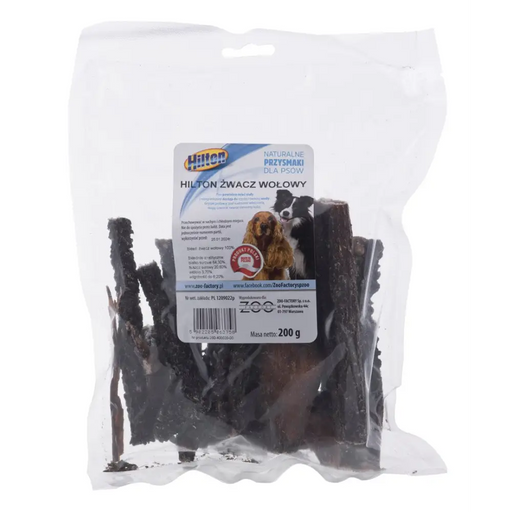 HILTON Beef rumen - Dog treat - 200 g - DelicaciesDLP-PRZ<<<For the dogDLP<<<ActionPL