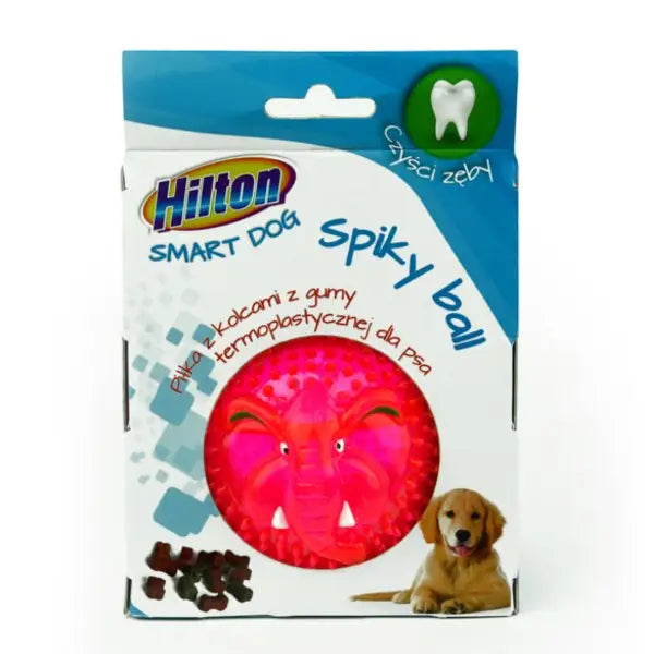 HILTON Dog spiky ball - Dog toy - 8 cm - ToysDLP-ZAB<<<For the dogDLP<<<ActionPL