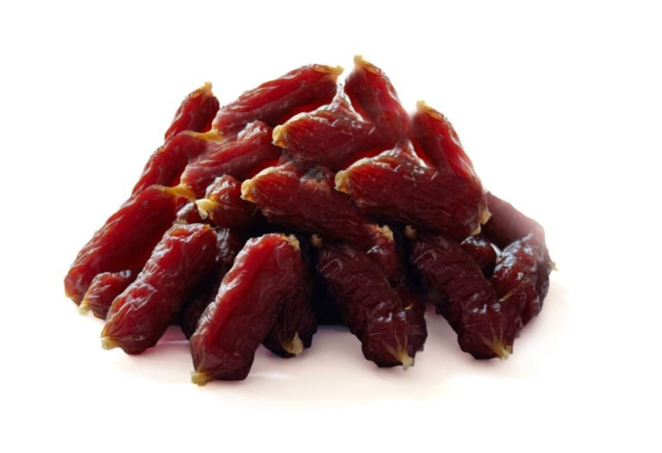 HILTON Soft sausages with beef - dog treat - 500g